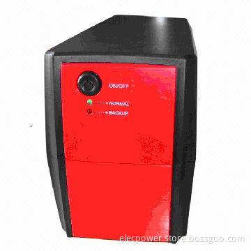 600VA UPS with LED and PWM Wave and 3 Steps of AVR and CPU Controlled and 3-20 Minutes Backup Time